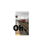 動く鉄道スタンプ(2)使ってね（個別スタンプ：11）