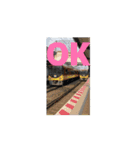 動く！鉄道スタンプ使ってね（個別スタンプ：11）