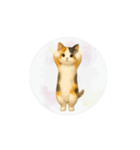 猫が踊っててすみません（文字なしver）（個別スタンプ：3）
