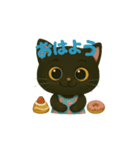 スイーツ好き猫（個別スタンプ：1）