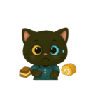 スイーツ好き猫（個別スタンプ：4）