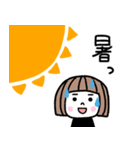 ゆるかわ女子＊日常と夏（個別スタンプ：11）