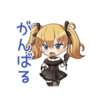 闇かわ♡金髪ゴスロリの女の子（個別スタンプ：29）