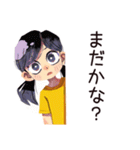 子ども（女の子）のお手伝い♡家族（個別スタンプ：30）