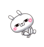 ひとえうさぎ85(ネガティブ編)（個別スタンプ：33）