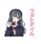 おしゃれJKのSNS映え旅♡（個別スタンプ：6）