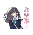 おしゃれJKのSNS映え旅♡（個別スタンプ：8）