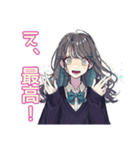おしゃれJKのSNS映え旅♡（個別スタンプ：12）