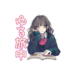 おしゃれJKのSNS映え旅♡（個別スタンプ：15）