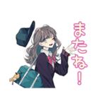 おしゃれJKのSNS映え旅♡（個別スタンプ：19）
