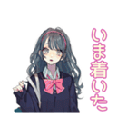 おしゃれJKのSNS映え旅♡（個別スタンプ：24）
