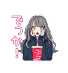 おしゃれJKのSNS映え旅♡（個別スタンプ：34）
