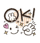 ずっと使える♪見やすいデカ文字♡（個別スタンプ：11）
