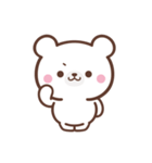 文字なし1♪まんまるクマさん（個別スタンプ：2）