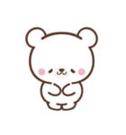 文字なし1♪まんまるクマさん（個別スタンプ：12）