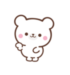 文字なし1♪まんまるクマさん（個別スタンプ：32）