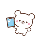文字なし1♪まんまるクマさん（個別スタンプ：40）