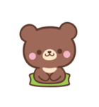 文字なし1♪まんまる茶クマさん（個別スタンプ：8）