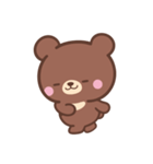文字なし1♪まんまる茶クマさん（個別スタンプ：14）