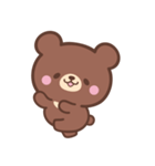 文字なし1♪まんまる茶クマさん（個別スタンプ：15）