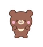 文字なし1♪まんまる茶クマさん（個別スタンプ：16）