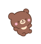 文字なし1♪まんまる茶クマさん（個別スタンプ：20）