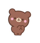 文字なし1♪まんまる茶クマさん（個別スタンプ：23）