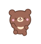 文字なし1♪まんまる茶クマさん（個別スタンプ：24）