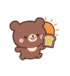 文字なし1♪まんまる茶クマさん（個別スタンプ：25）