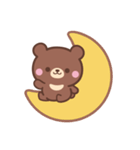 文字なし1♪まんまる茶クマさん（個別スタンプ：28）