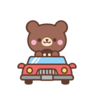 文字なし1♪まんまる茶クマさん（個別スタンプ：30）