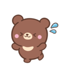 文字なし1♪まんまる茶クマさん（個別スタンプ：31）