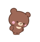 文字なし1♪まんまる茶クマさん（個別スタンプ：33）