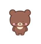 文字なし1♪まんまる茶クマさん（個別スタンプ：34）