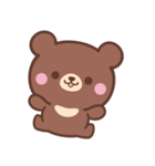 文字なし1♪まんまる茶クマさん（個別スタンプ：36）