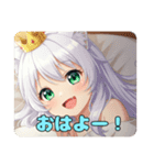 眠たいカラフルみなみちゃん（個別スタンプ：16）