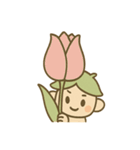 あいづちこびとののんびり返事スタンプ（個別スタンプ：20）