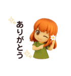 クリエイターyukieのスタンプ⑨女の子（個別スタンプ：12）