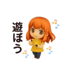 クリエイターyukieのスタンプ⑨女の子（個別スタンプ：22）