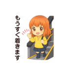 クリエイターyukieのスタンプ⑨女の子（個別スタンプ：25）