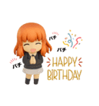 クリエイターyukieのスタンプ⑨女の子（個別スタンプ：27）