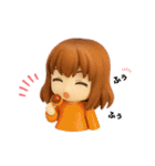 クリエイターyukieのスタンプ⑨女の子（個別スタンプ：36）