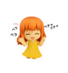 クリエイターyukieのスタンプ⑨女の子（個別スタンプ：39）