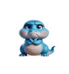 面白ドラゴンの無言返し（個別スタンプ：8）