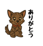 琉球犬の日常スタンプ（個別スタンプ：16）