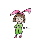 おかっぱ頭のバニーちゃん2・3（個別スタンプ：8）