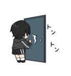 黒パーカーくん⑲（個別スタンプ：2）