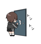 黒パーカーくん(イメチェンver.)⑲（個別スタンプ：2）