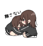 黒パーカーくん(イメチェンver.)⑲（個別スタンプ：39）