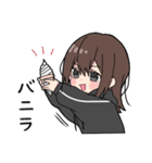 黒パーカーちゃん(イメチェンver.)⑲（個別スタンプ：32）